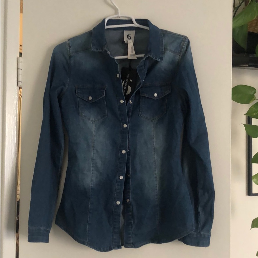 Bundle 6 Denim Brand  Shirt And Jacket Combo
